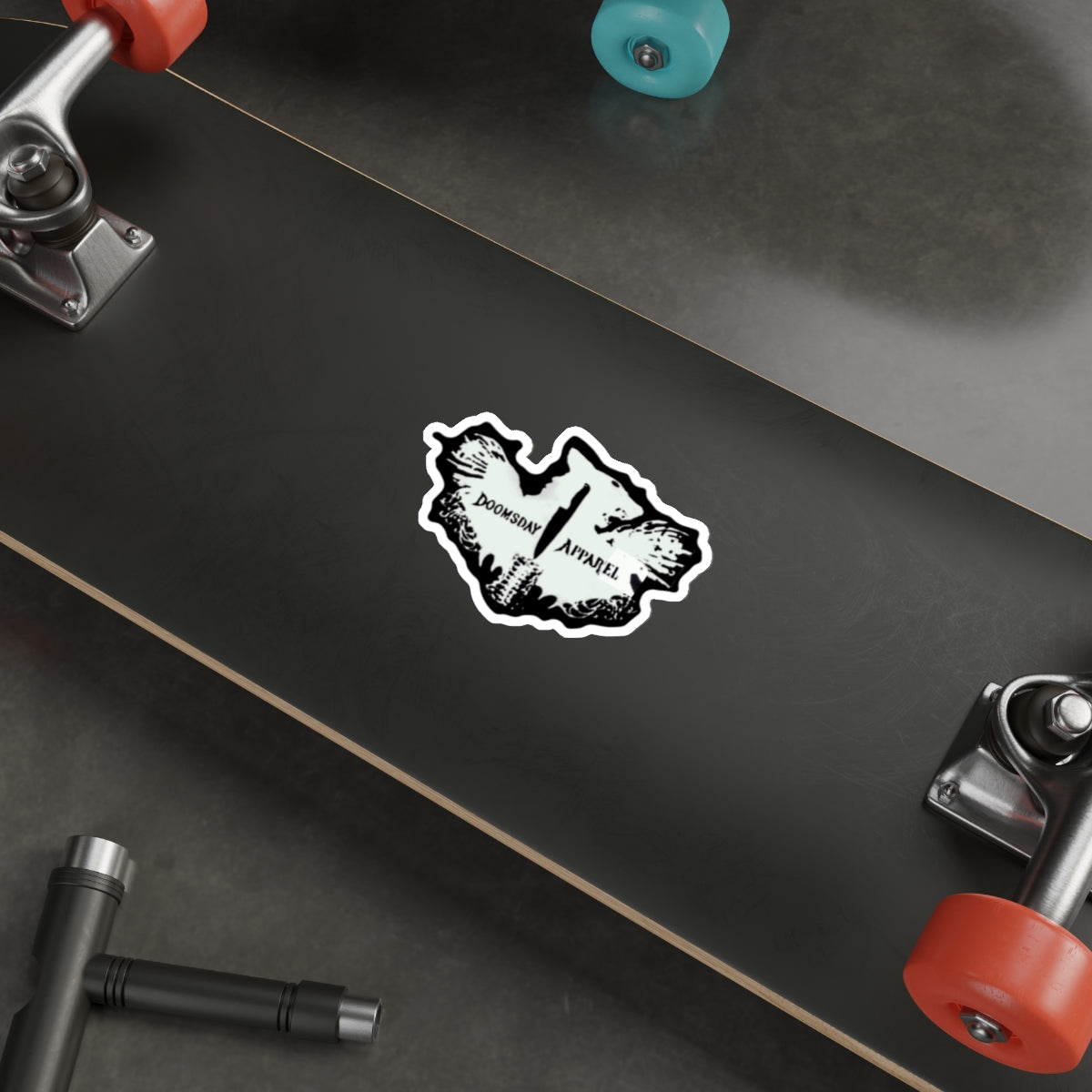 Wolf Crest Sticker | Doomsday Inc.