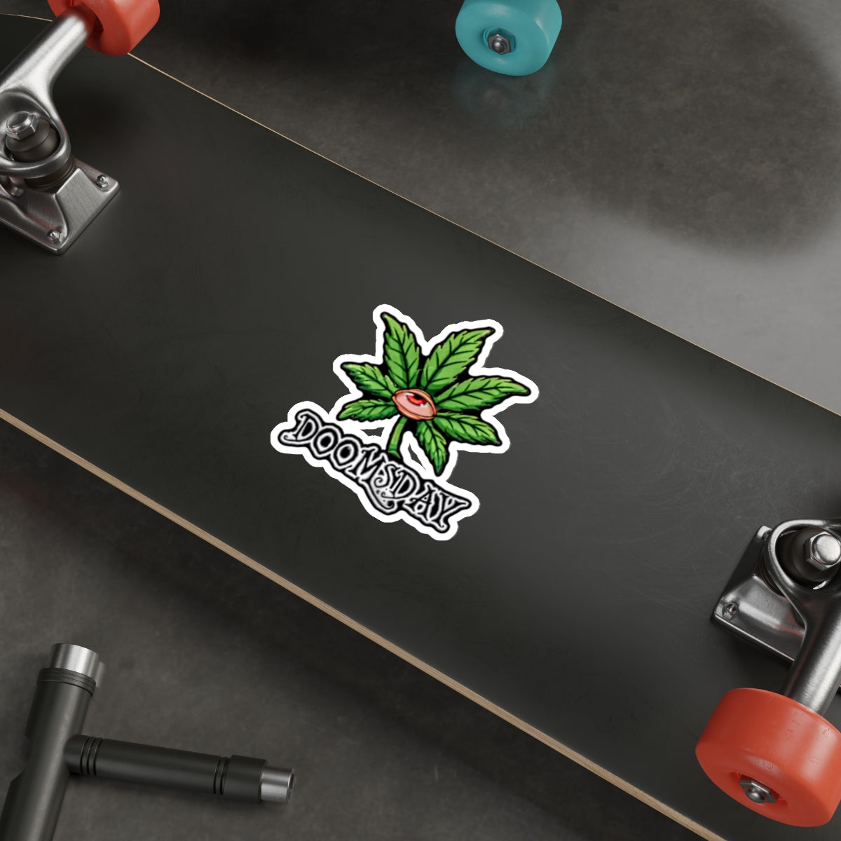 All-Seeing Leaf Sticker | Doomsday Inc.