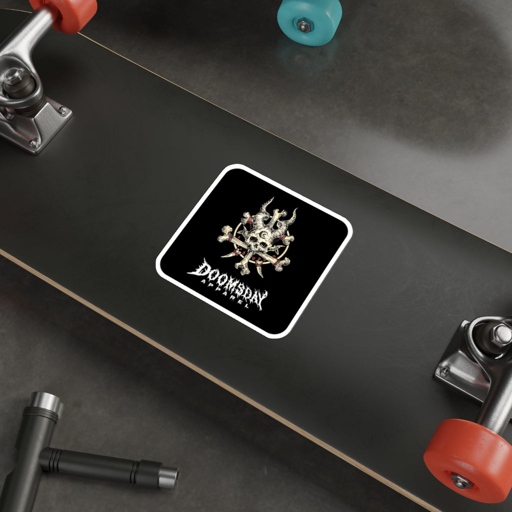 Bone Crown Sticker | Doomsday Inc.