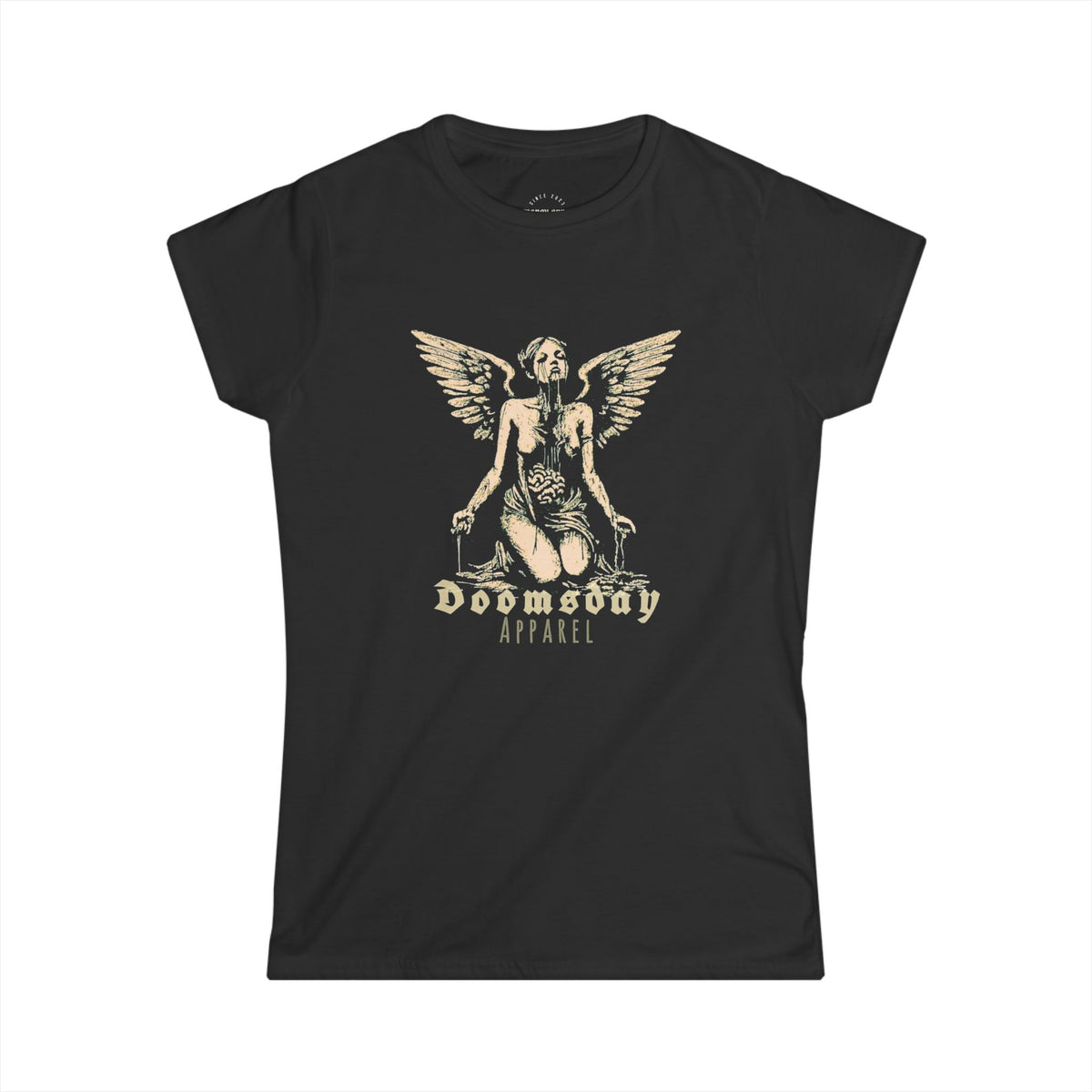 Weeping Angel Women's Fitted Tee | Doomsday Inc.