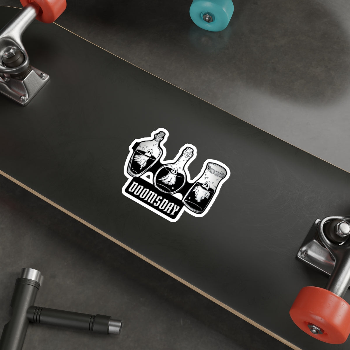Bottled Spirits Sticker | Doomsday Inc.