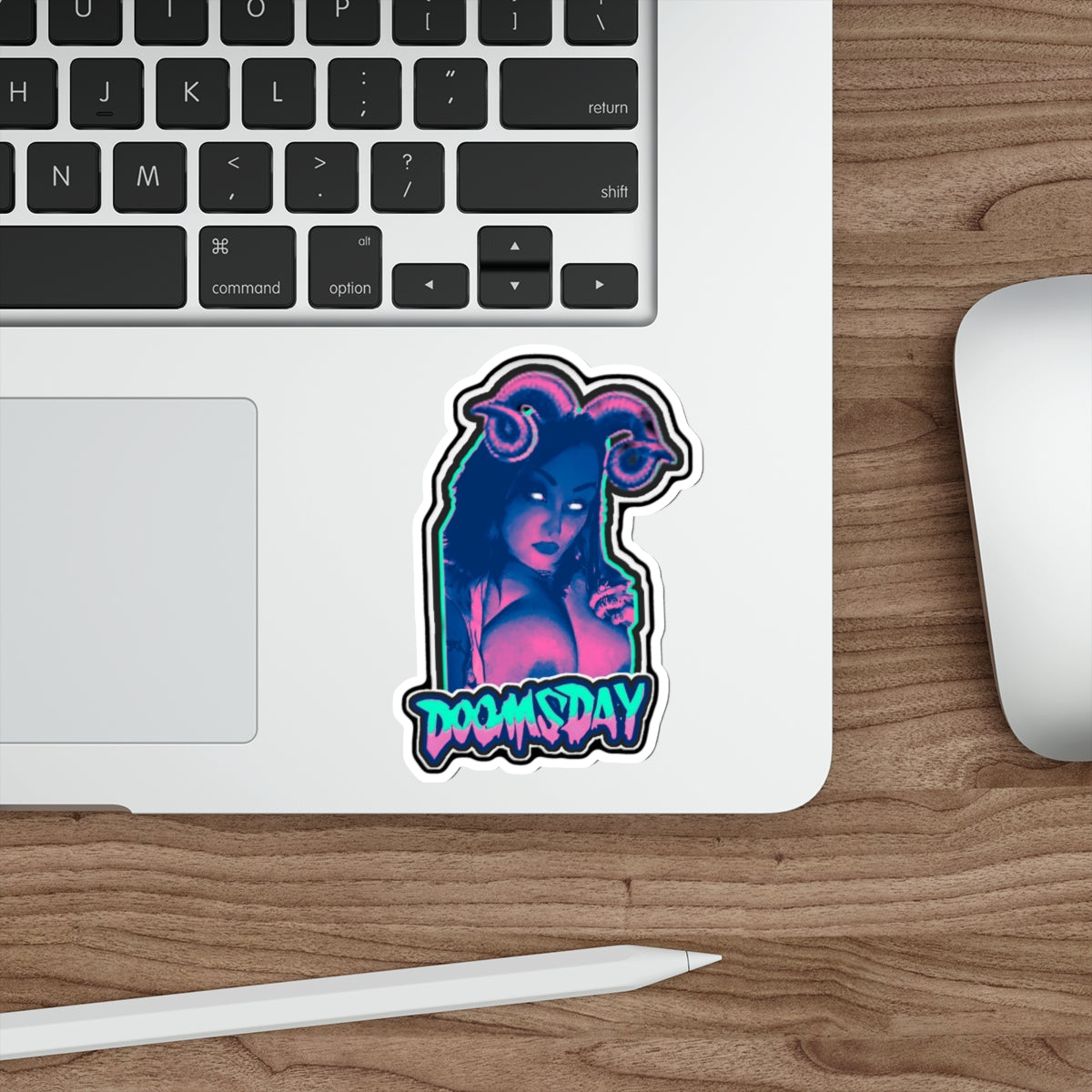 Neon Succubus Sticker | Doomsday Inc.