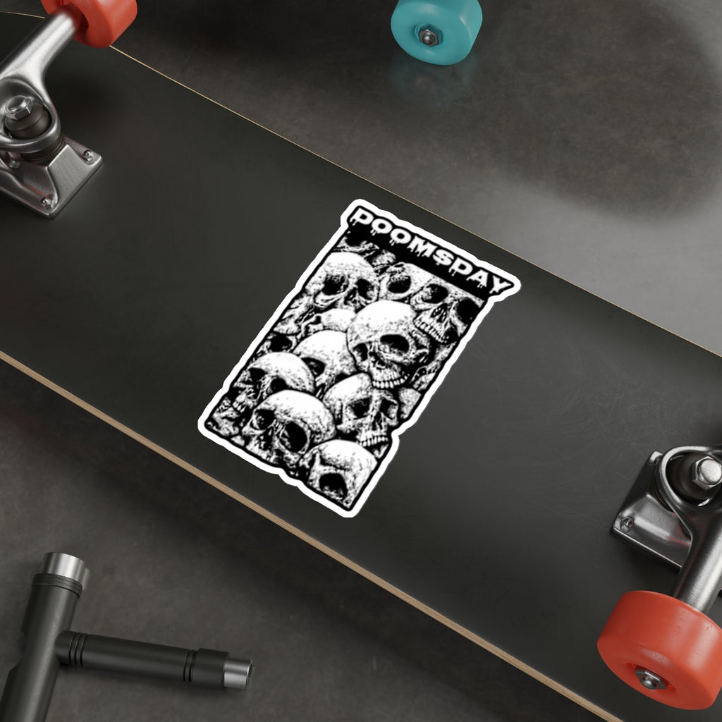 Skull Pile Sticker | Doomsday Inc.