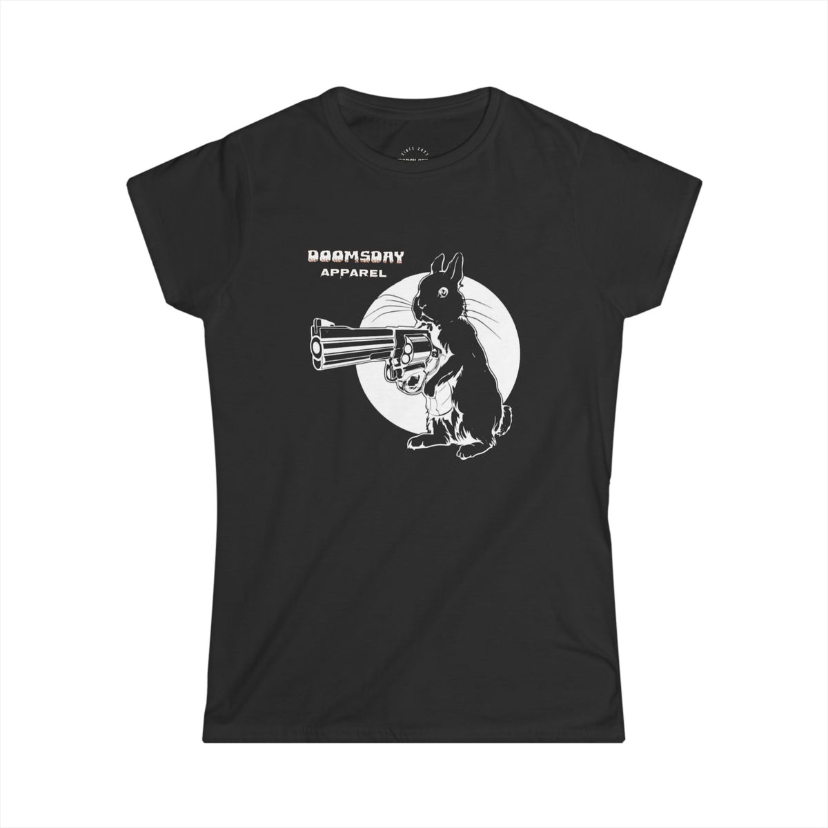 Hare Trigger Women's Fitted Tee | Doomsday Inc.
