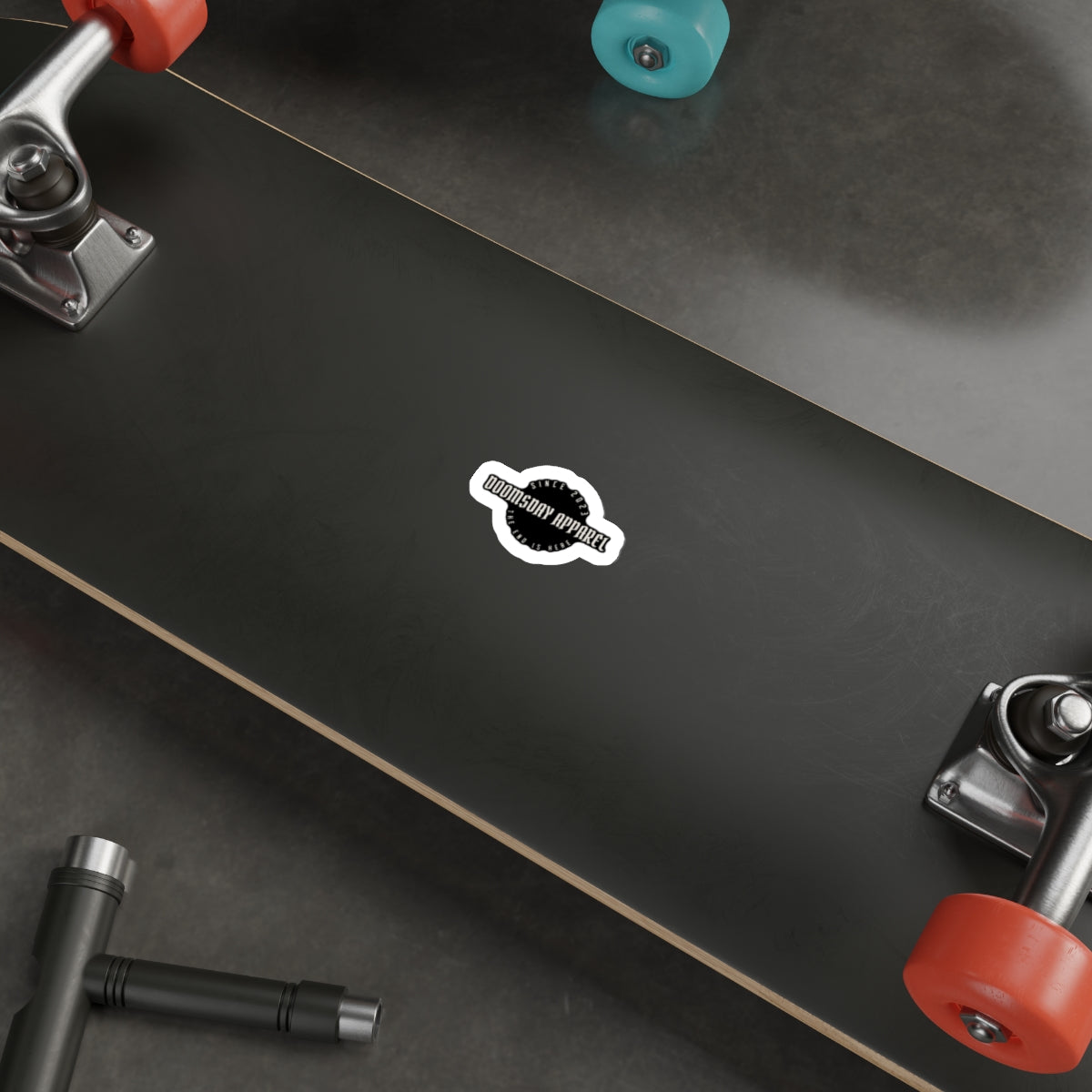 Doomsday Apparel Badge Sticker | Doomsday Inc.