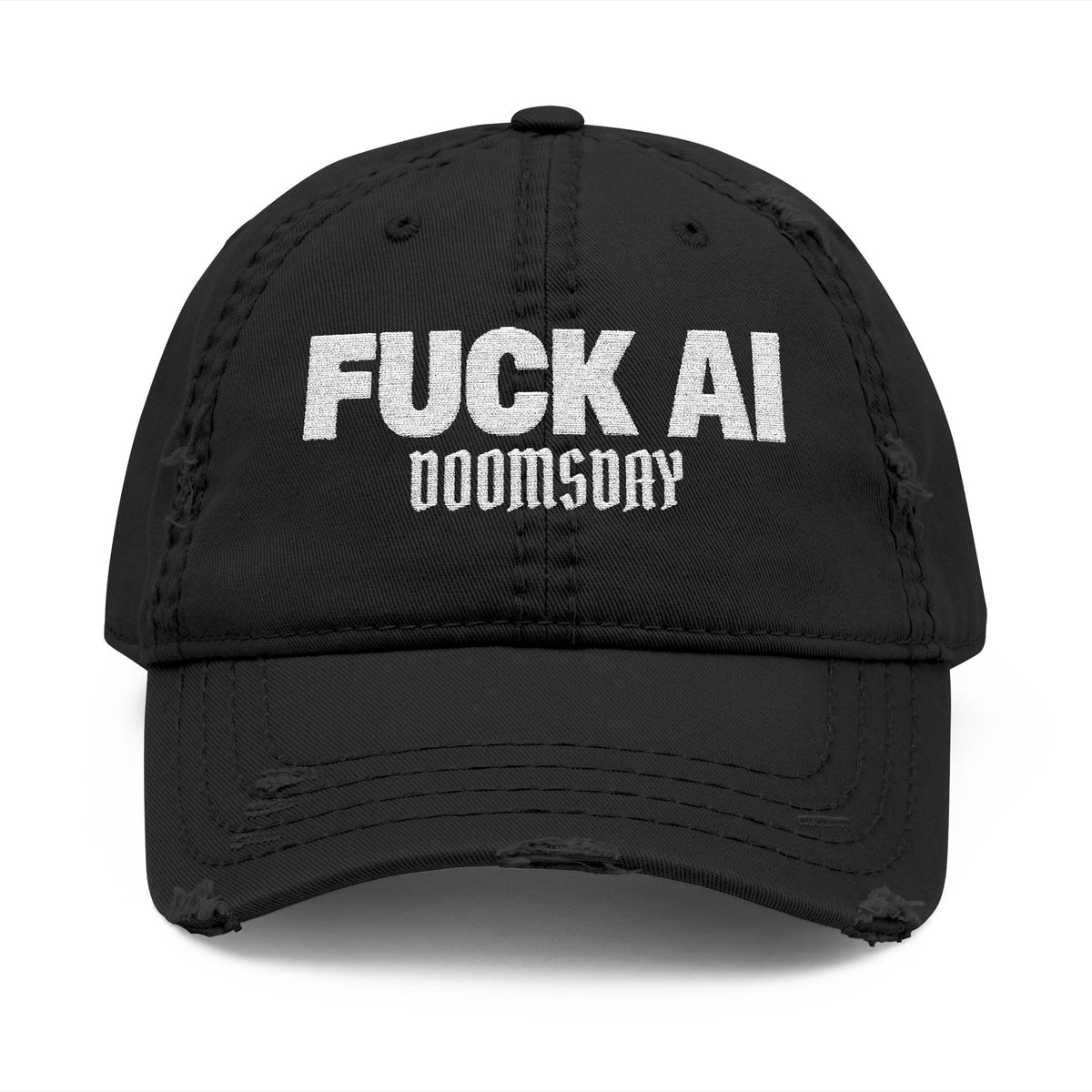 Fuck AI Dad Hat | Doomsday Inc.
