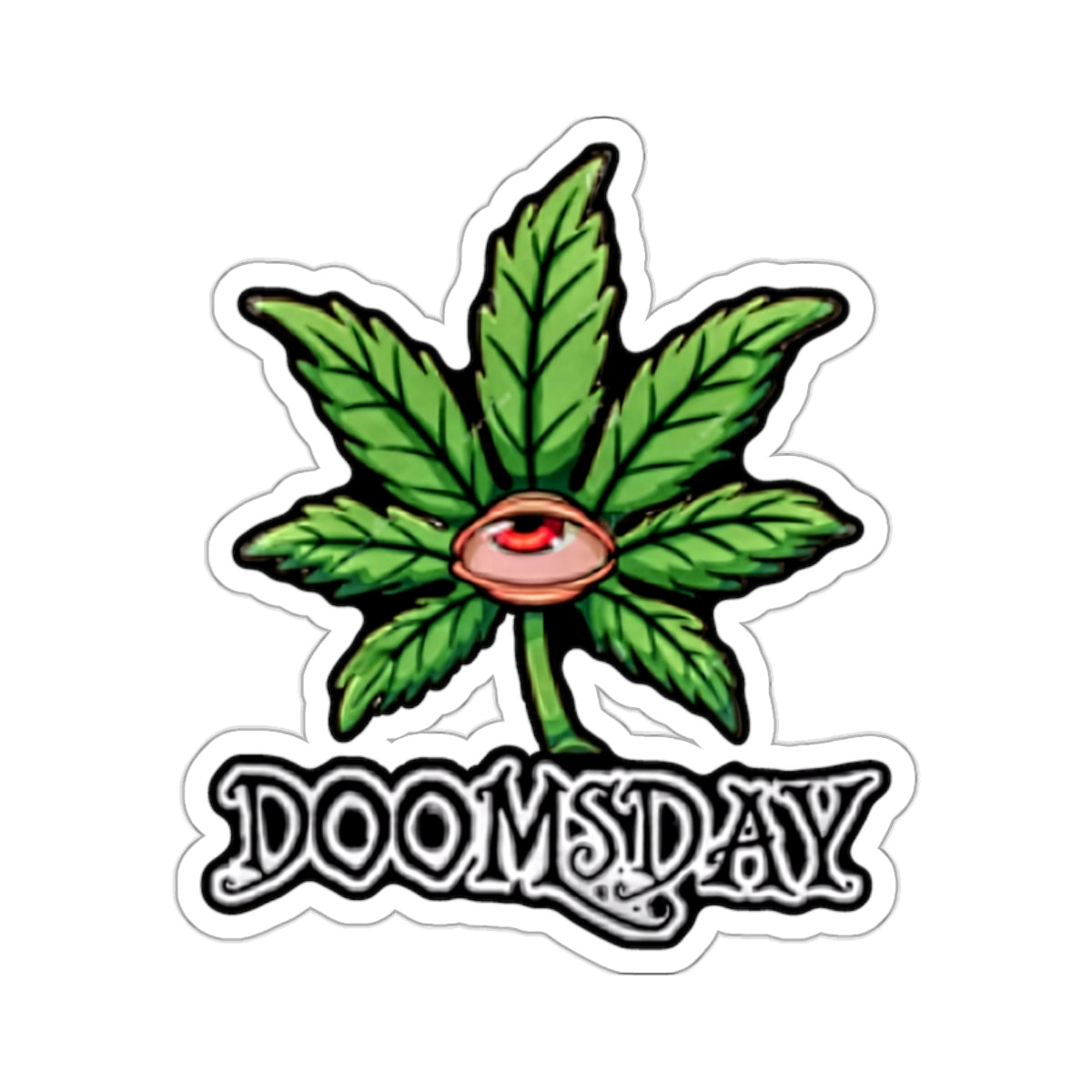 All-Seeing Leaf Sticker | Doomsday Inc.