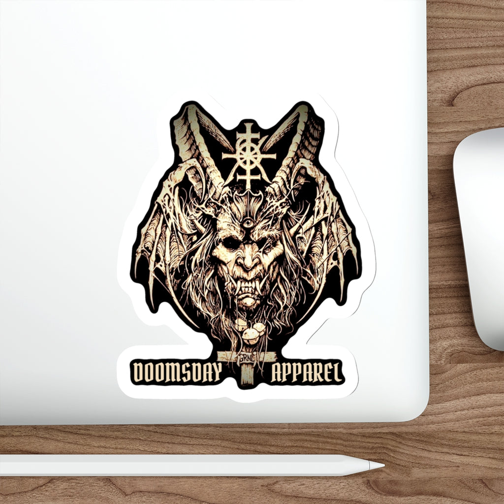 Horned Demon Sigil Sticker | Doomsday Inc.