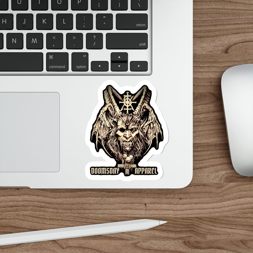 Horned Demon Sigil Sticker | Doomsday Inc.