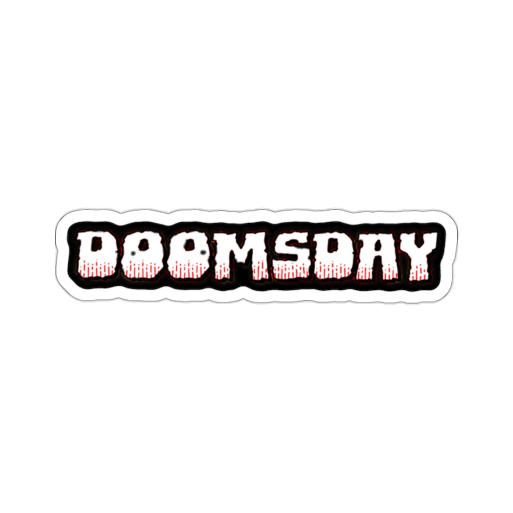 Doomsday Wordmark Sticker - Doomsday Inc.