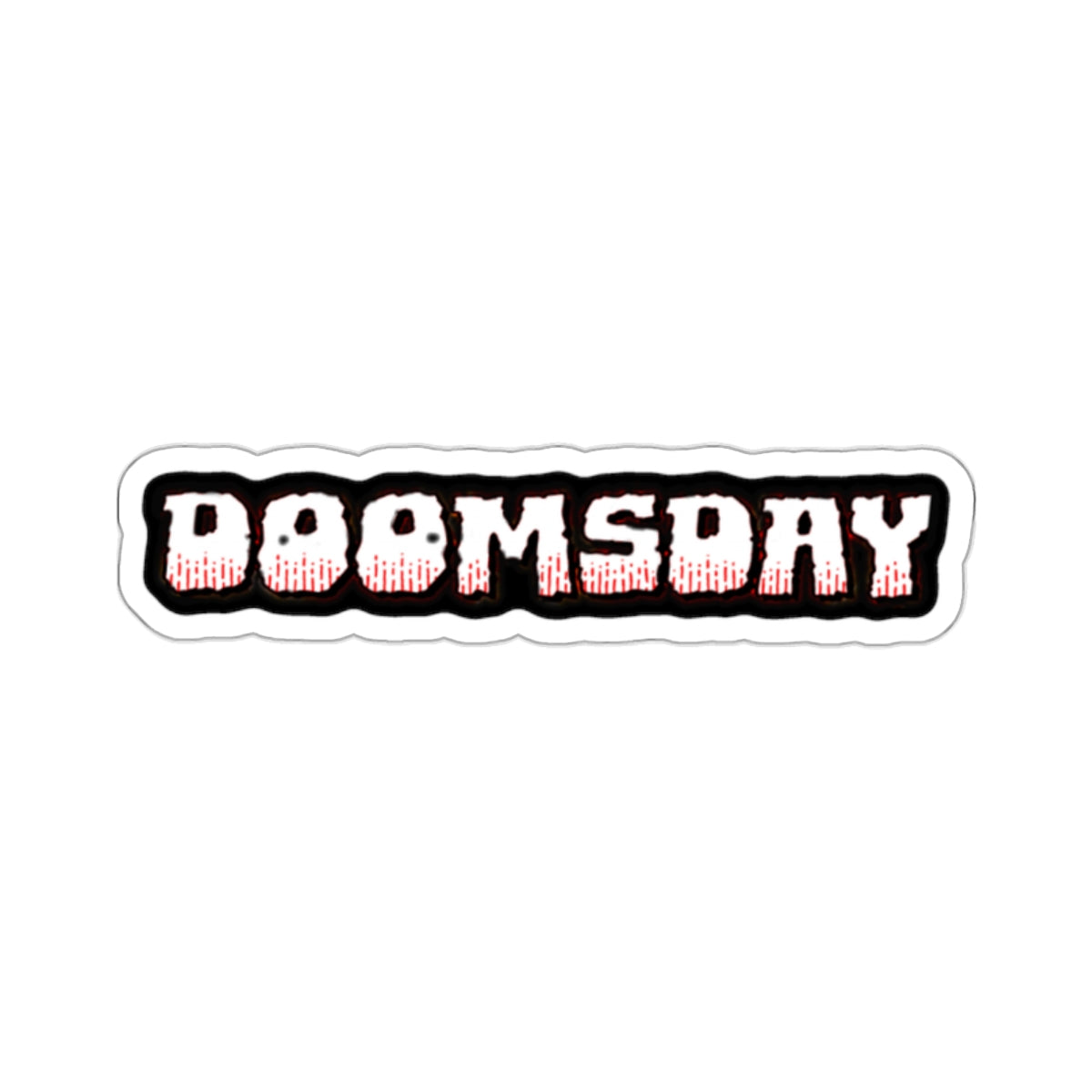 Doomsday Wordmark Sticker - Doomsday Inc.