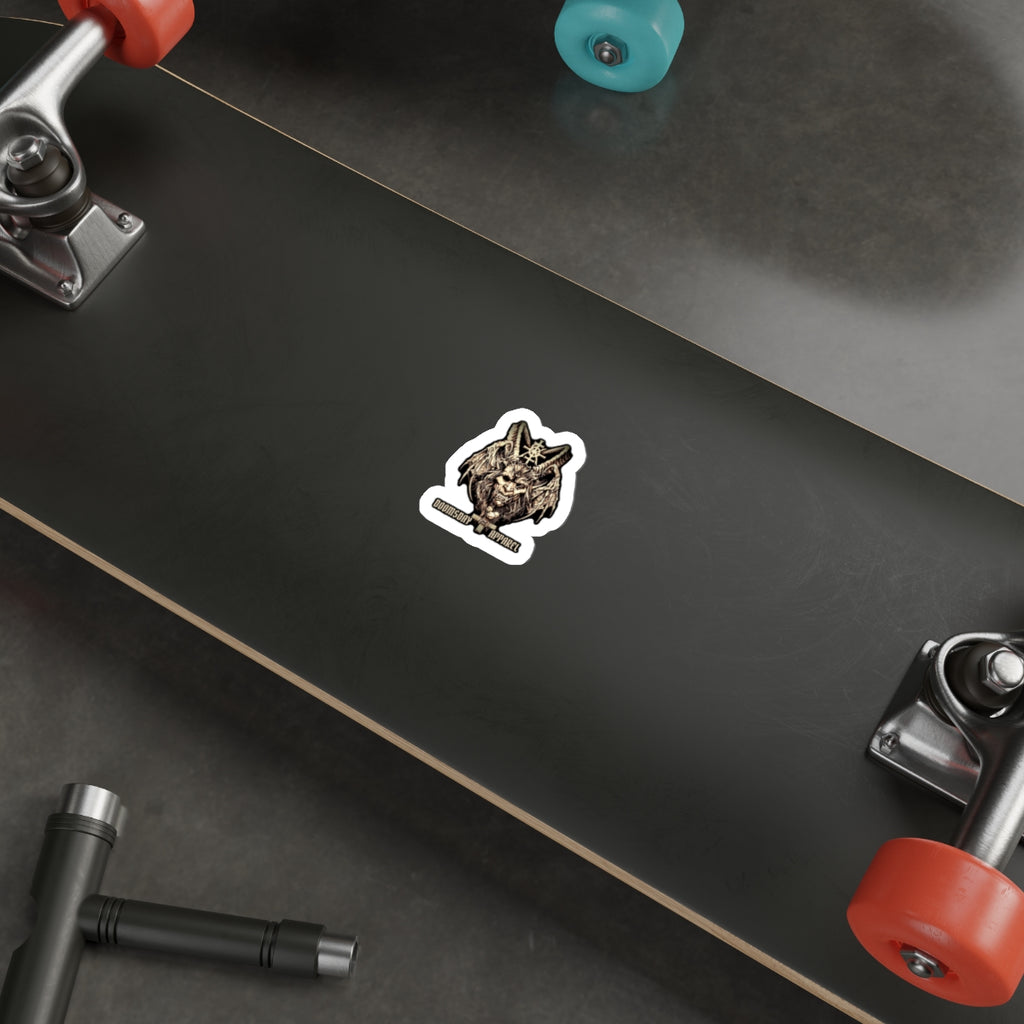Horned Demon Sigil Sticker | Doomsday Inc.