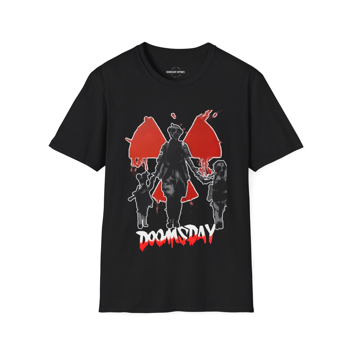 Gas-Mask Family Radiation Tee | Doomsday Inc.