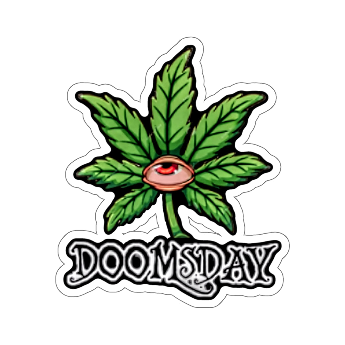 All-Seeing Leaf Sticker | Doomsday Inc.