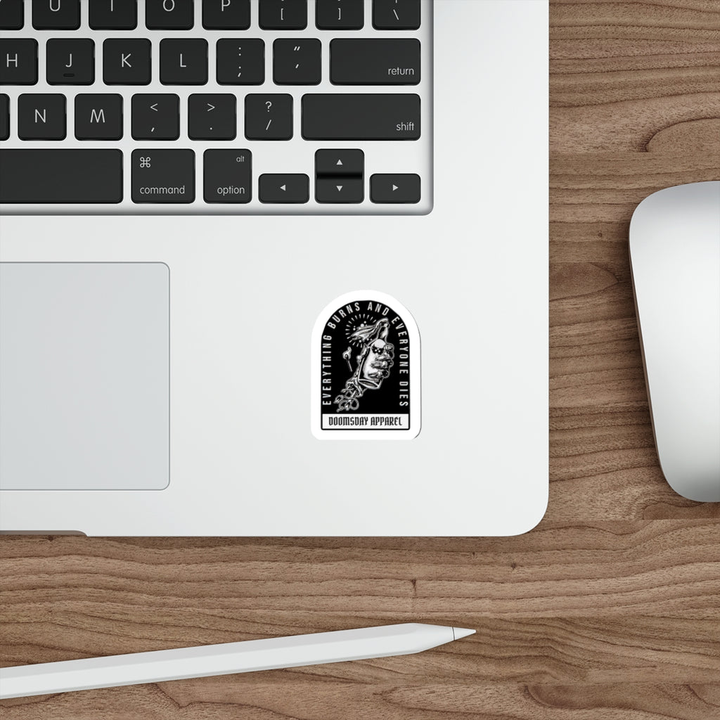 Everything Burns Sticker | Doomsday Inc.