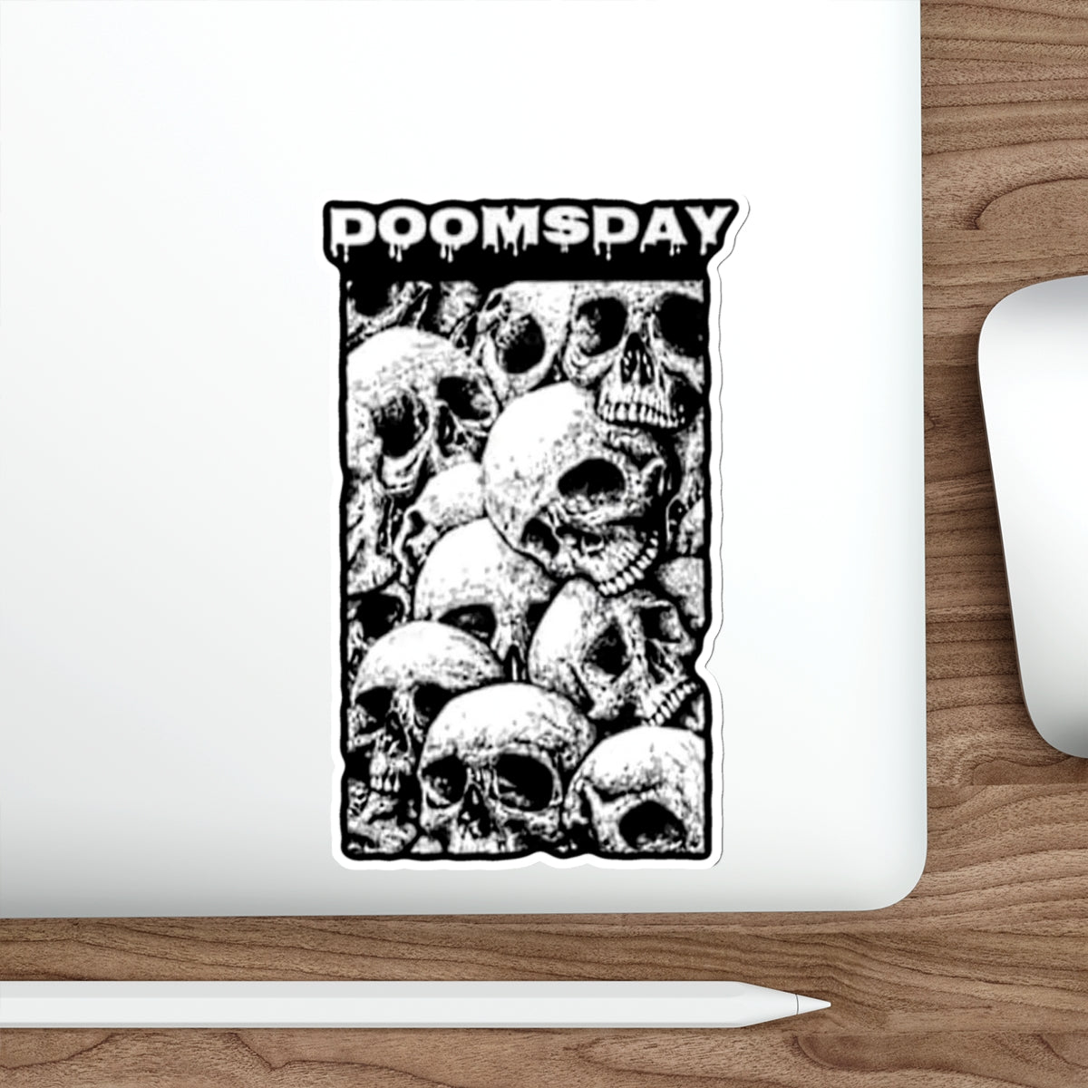 Skull Pile Sticker | Doomsday Inc.