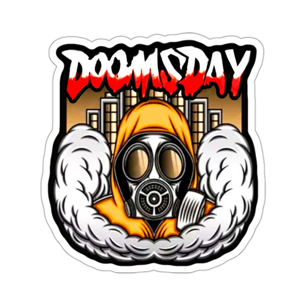 Toxic Skyline Sticker - Doomsday Inc.