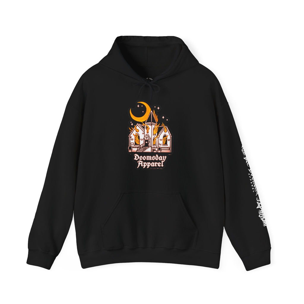 Haunted Chapel Hoodie - Doomsday Inc.