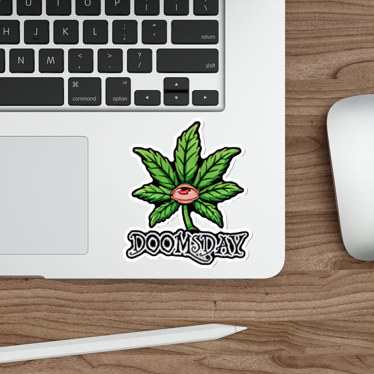 All-Seeing Leaf Sticker | Doomsday Inc.