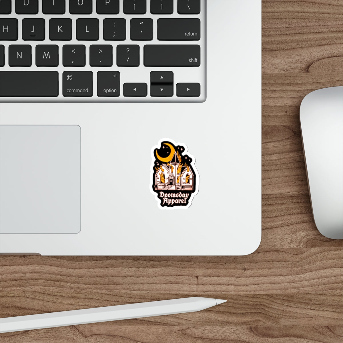 Haunted Chapel Sticker | Doomsday Inc.