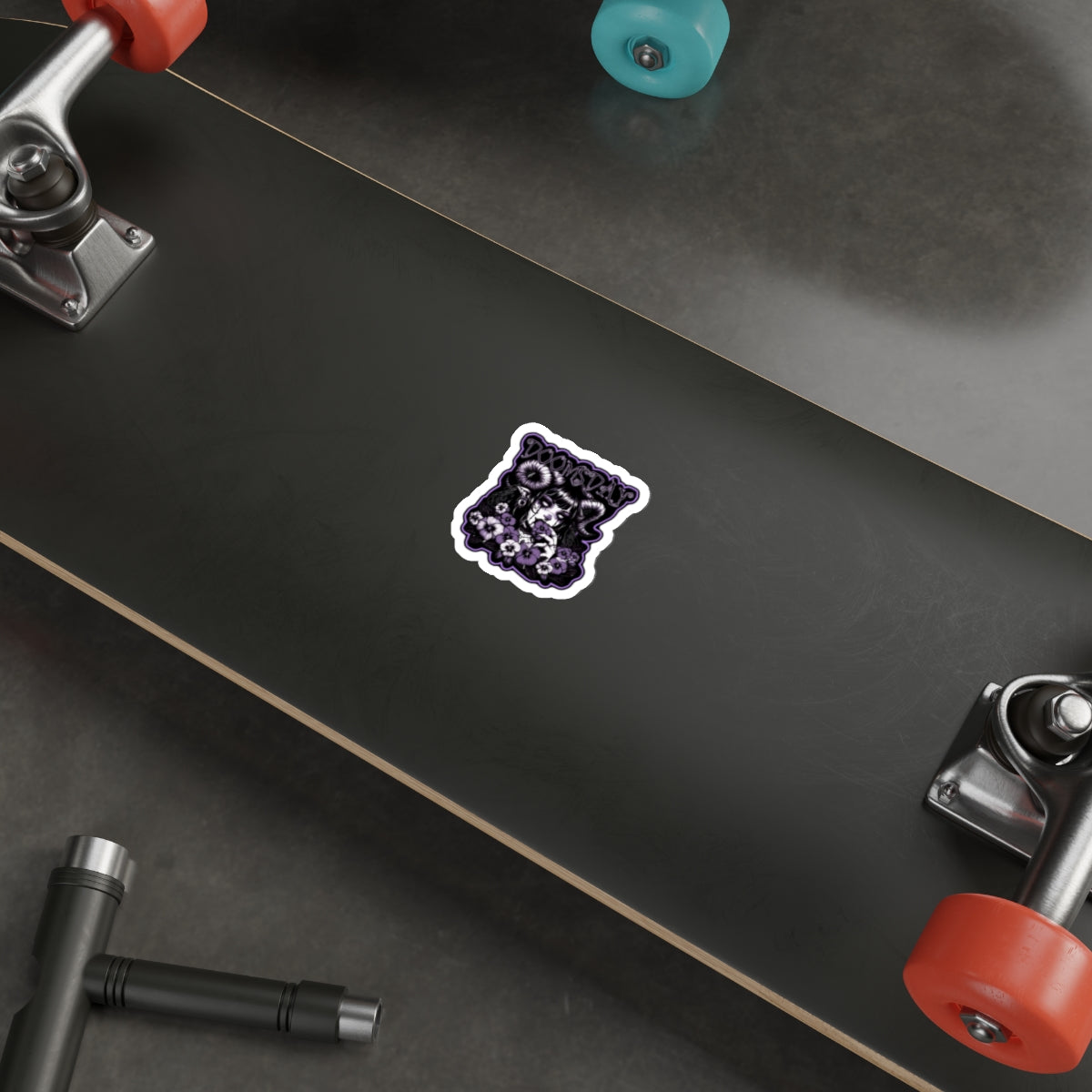 Petal Demon Sticker | Doomsday Inc.