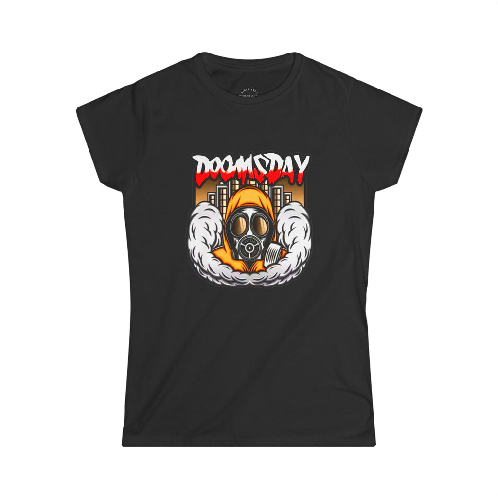 Toxic Skyline Women's Fitted Tee | Doomsday Inc.