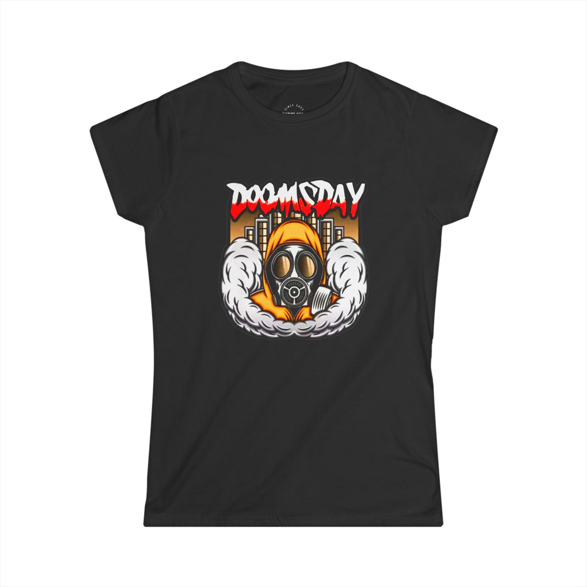 Toxic Skyline Women's Fitted Tee | Doomsday Inc.