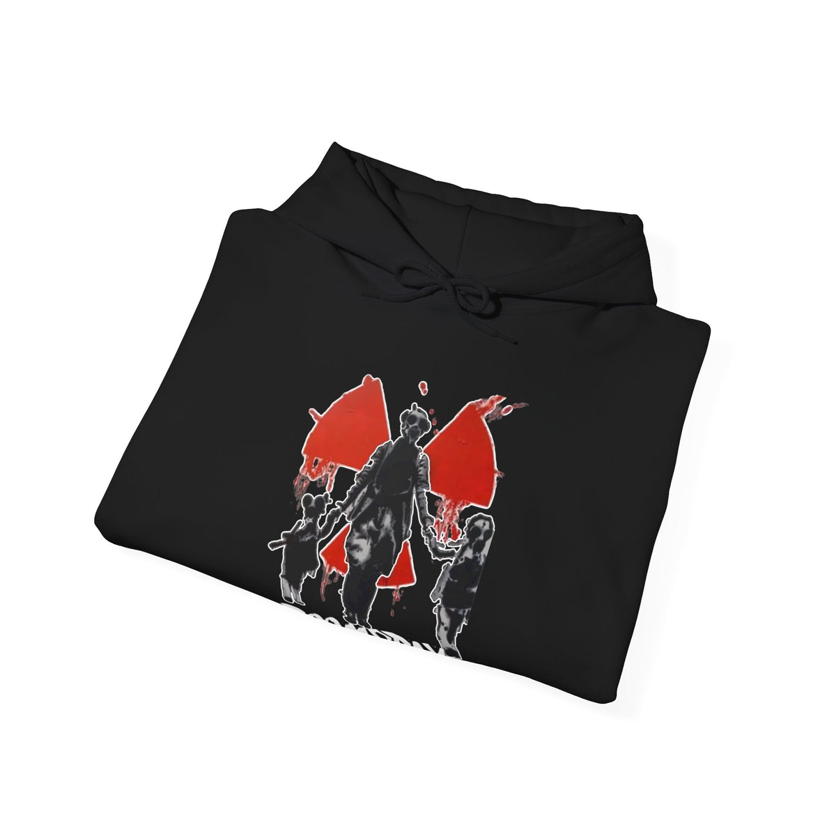 Gas-Mask Family Radiation Hoodie | Doomsday Inc.