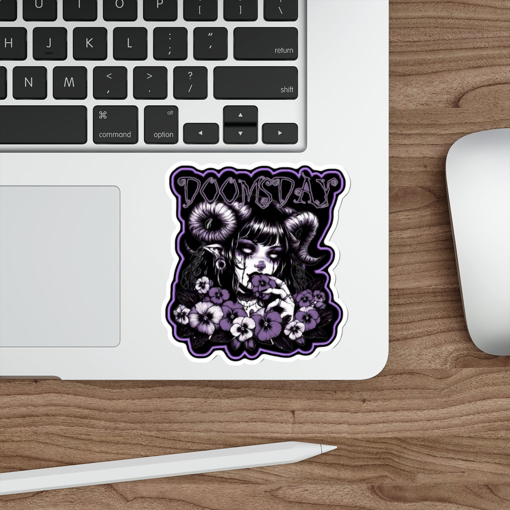 Petal Demon Sticker | Doomsday Inc.