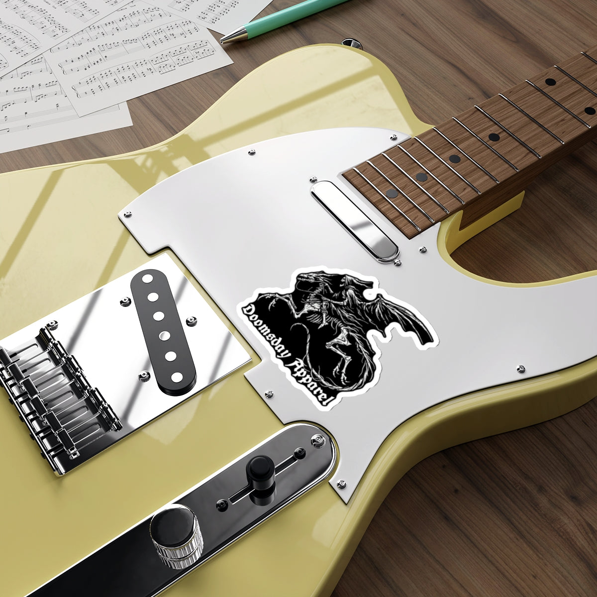 Bone Dragon Sticker | Doomsday Inc.