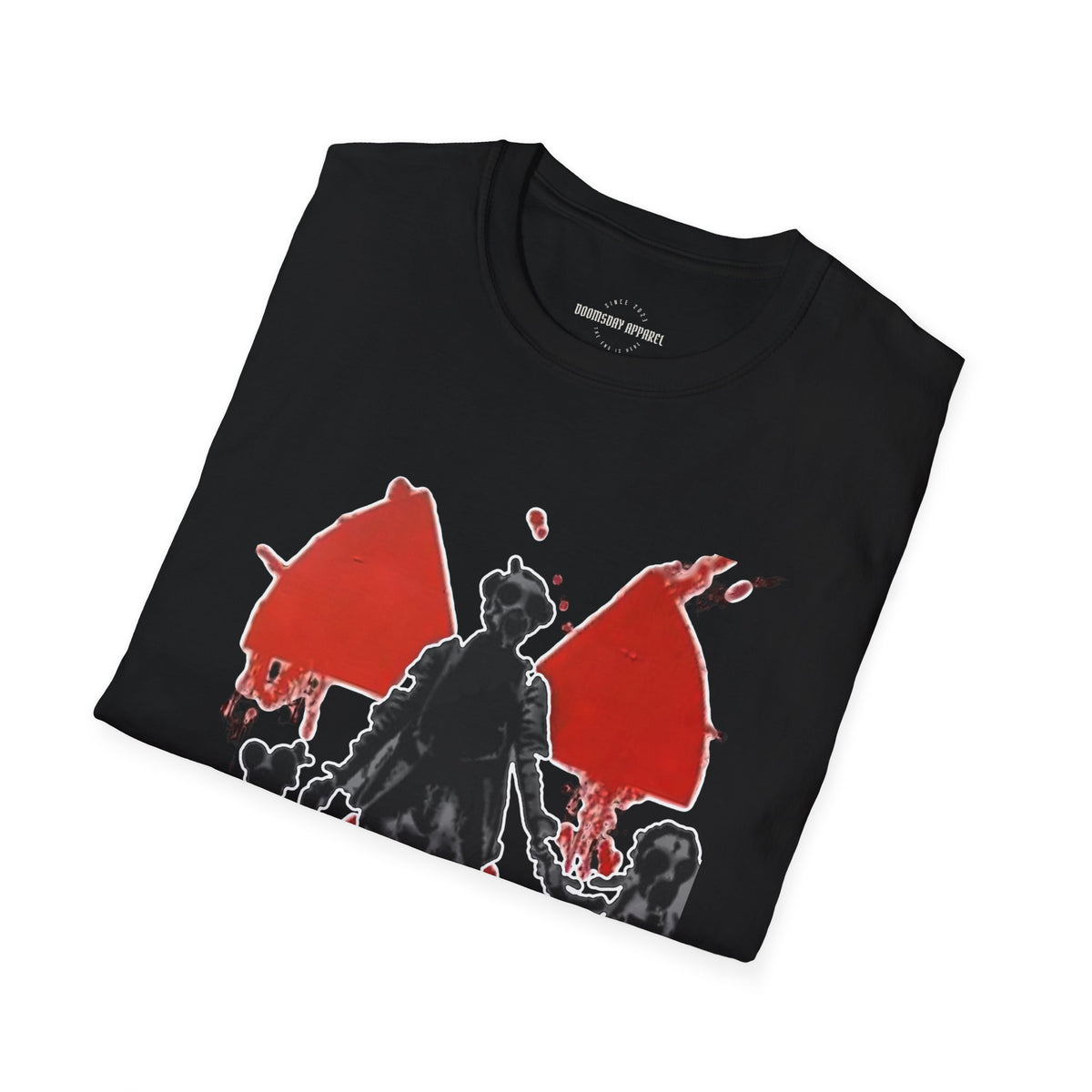 Gas-Mask Family Radiation Tee | Doomsday Inc.