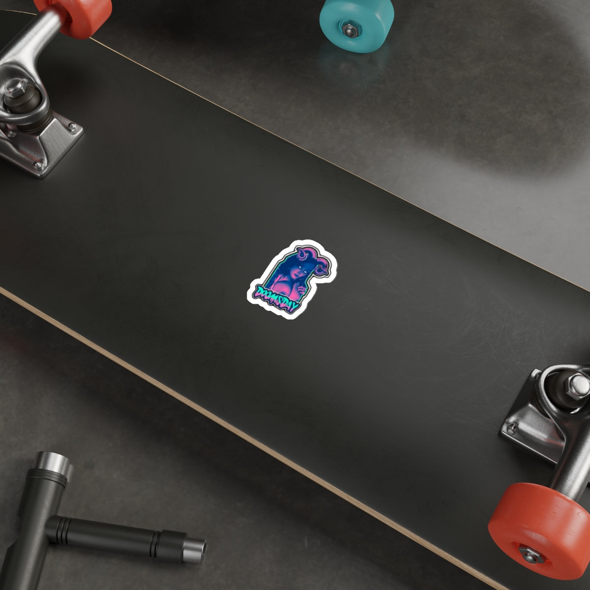 Neon Succubus Sticker | Doomsday Inc.