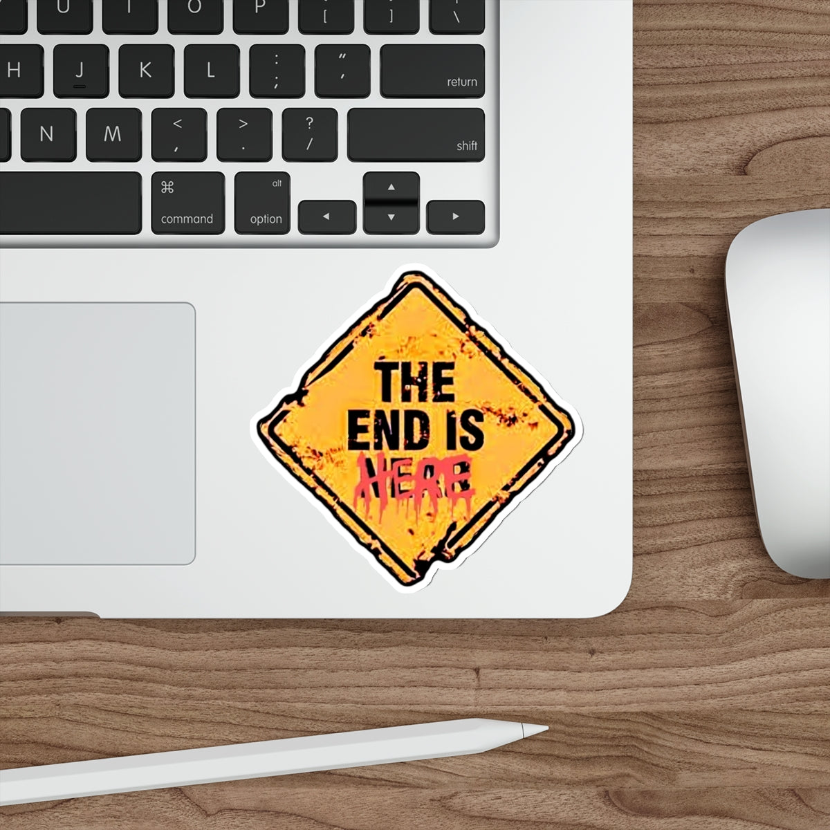 The End Is Here Sticker | Doomsday Inc.