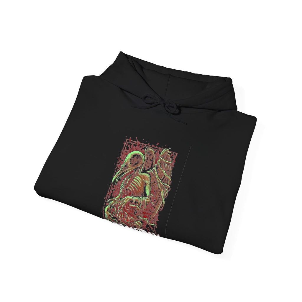 Skeleton Bird Hoodie | Doomsday Inc.