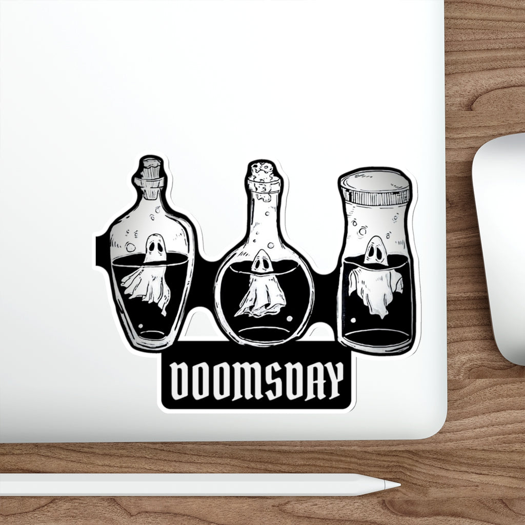 Bottled Spirits Sticker | Doomsday Inc.