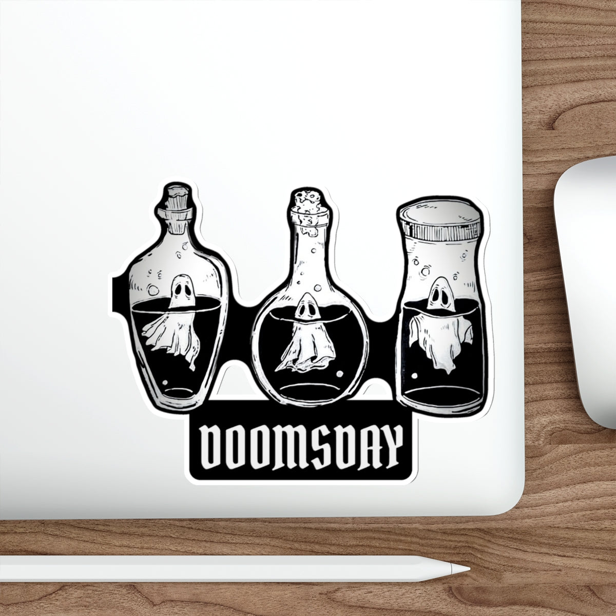 Bottled Spirits Sticker | Doomsday Inc.