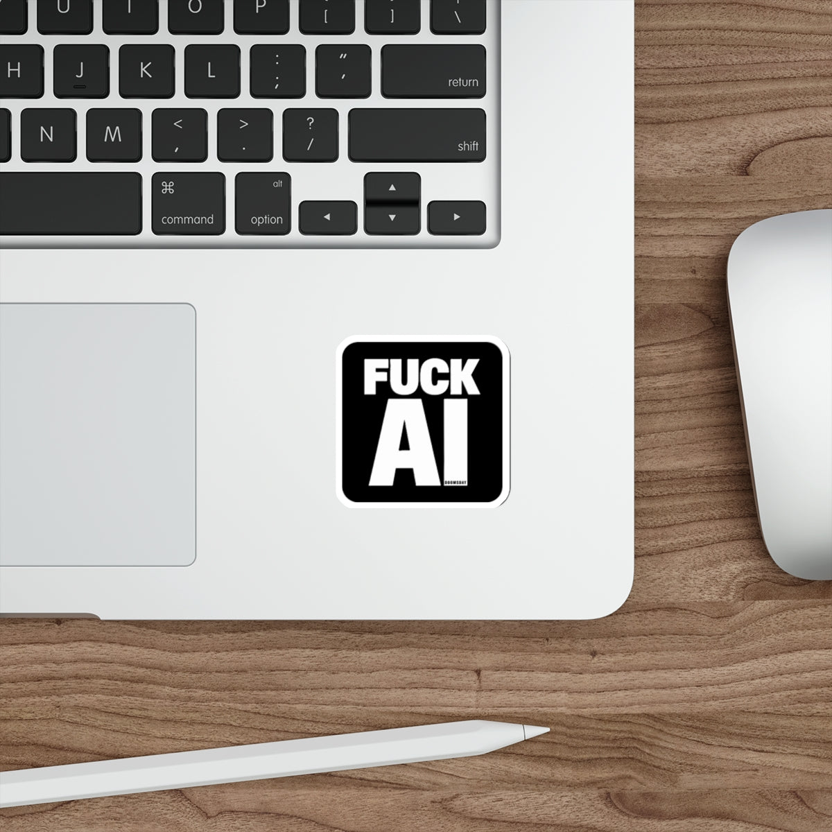 Fuck AI Sticker | Doomsday Inc.