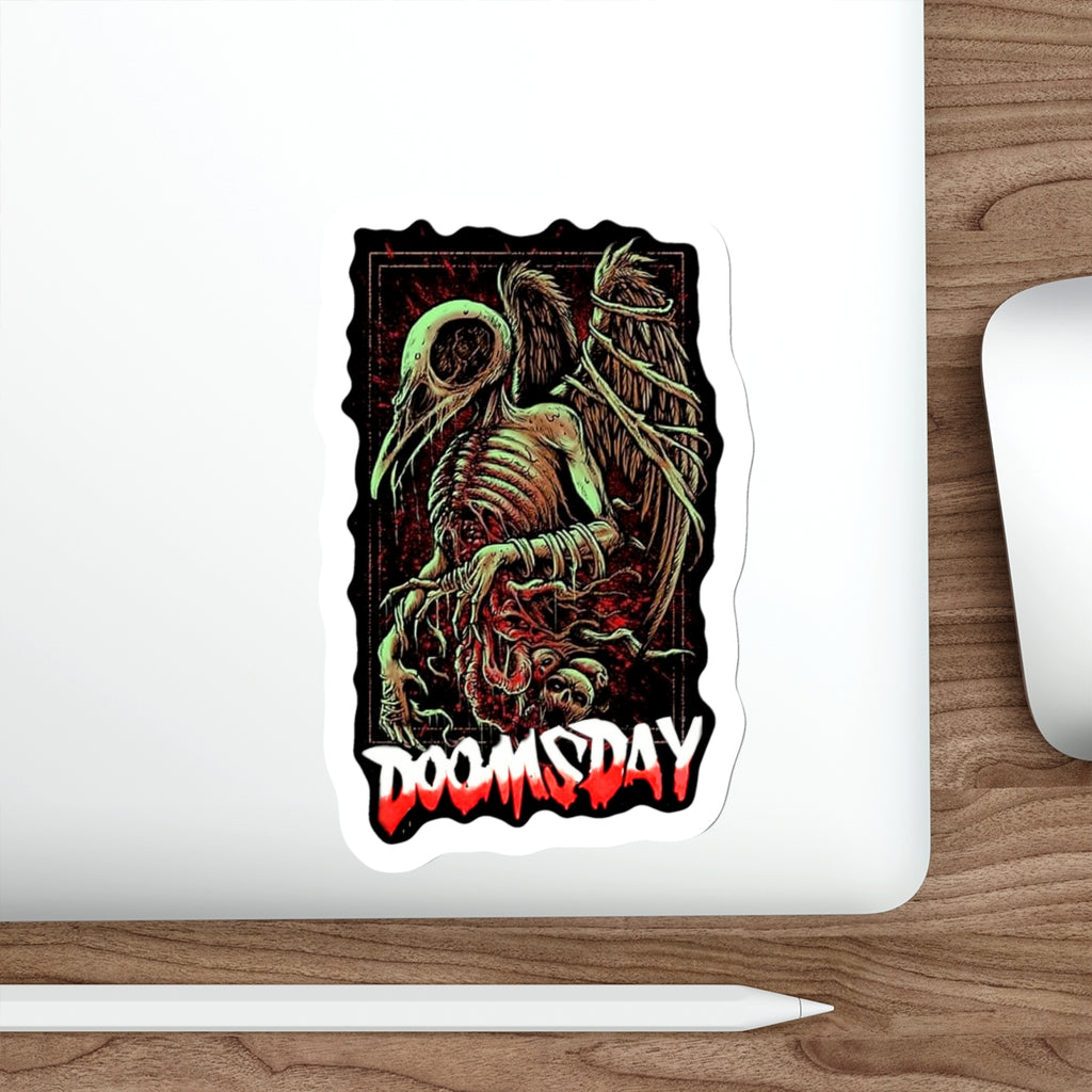 Skeleton Bird Sticker | Doomsday Inc.