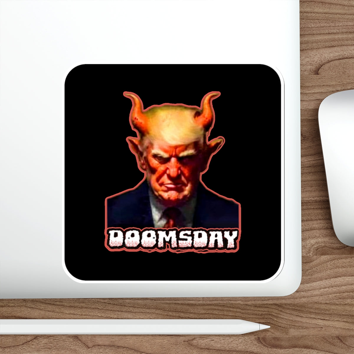 Devil Trump Sticker | Doomsday Inc.