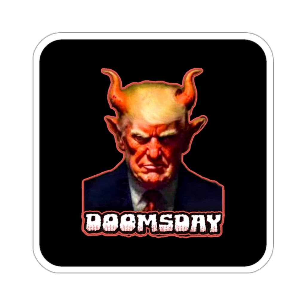 Devil Trump Sticker | Doomsday Inc.