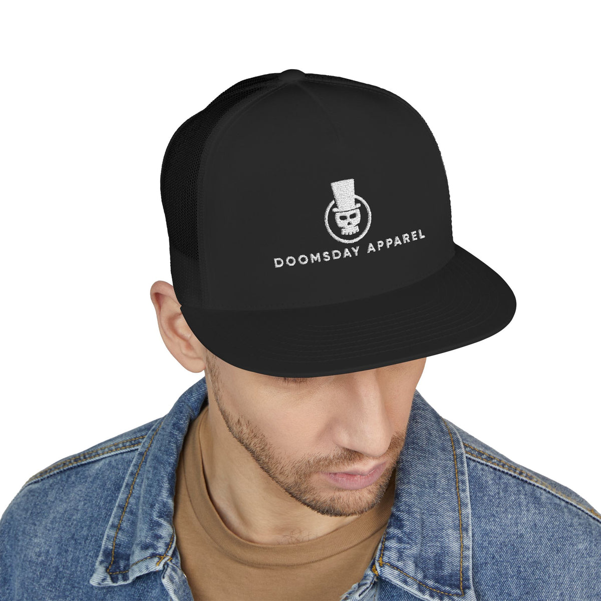 Top-Hat Skull Trucker Hat | Doomsday Inc.