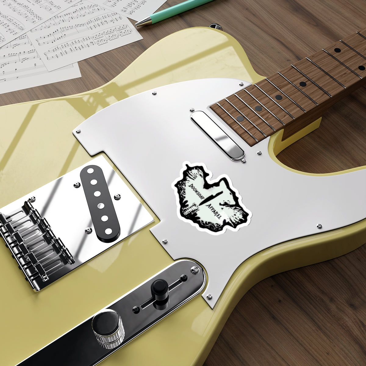 Wolf Crest Sticker | Doomsday Inc.