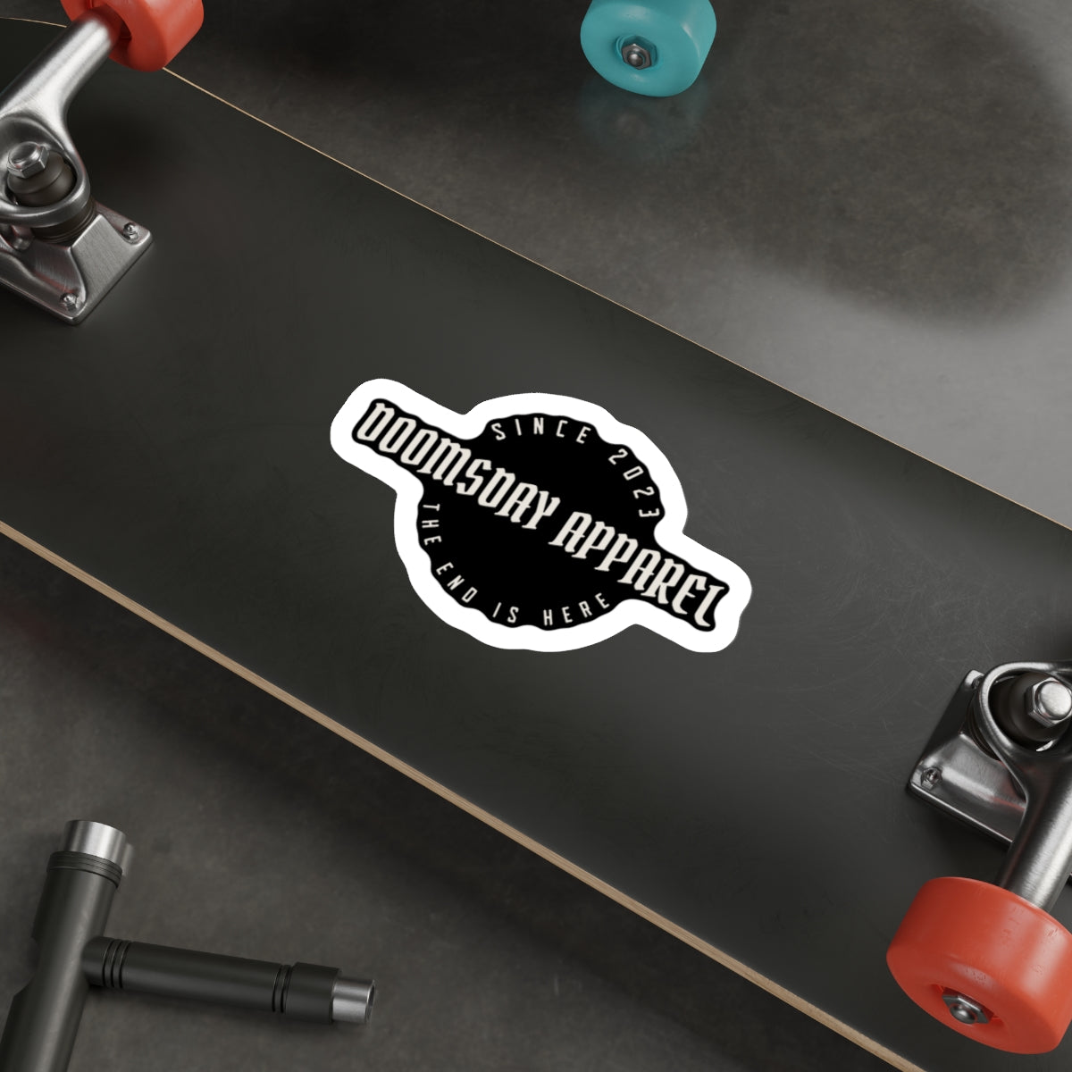 Doomsday Apparel Badge Sticker | Doomsday Inc.