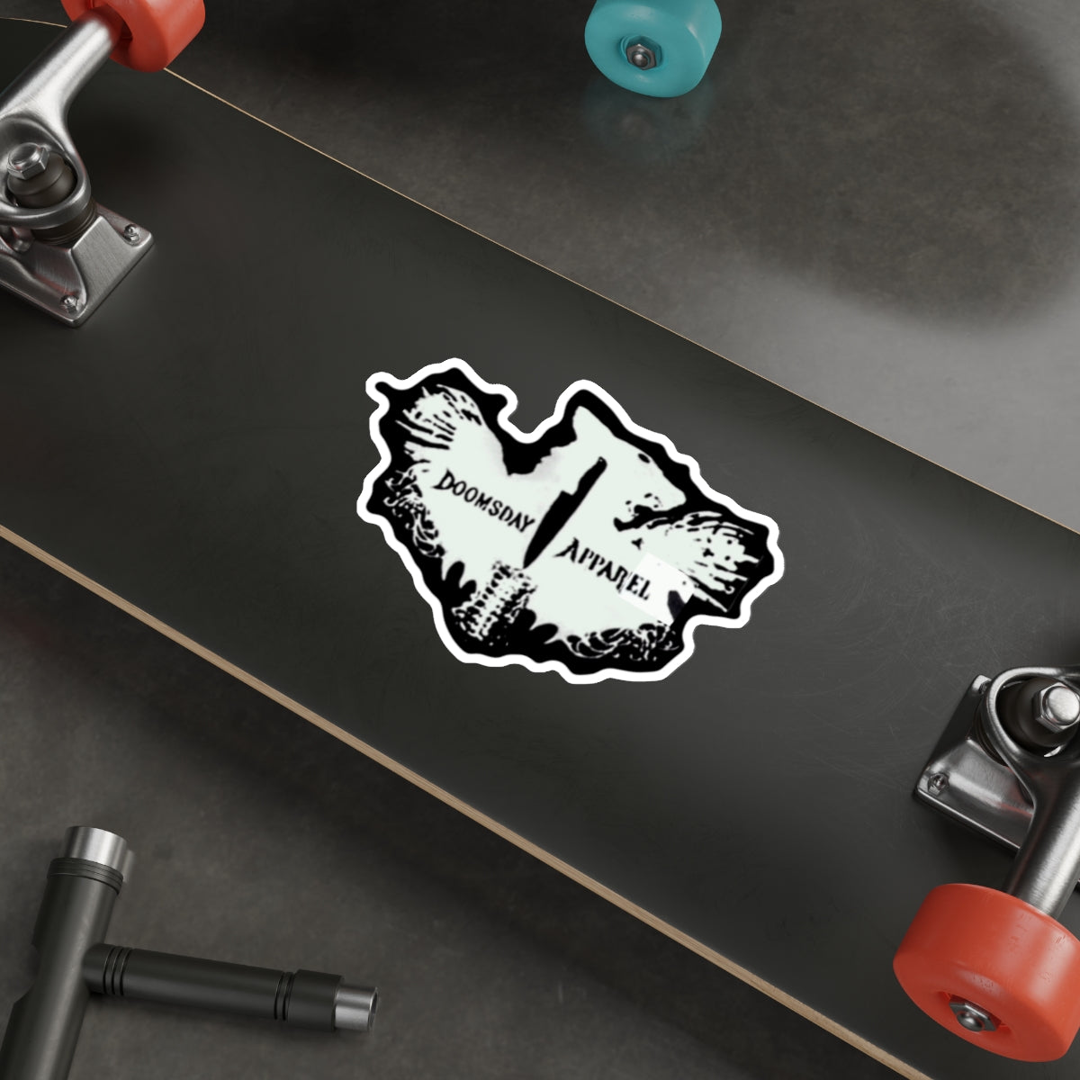 Wolf Crest Sticker | Doomsday Inc.