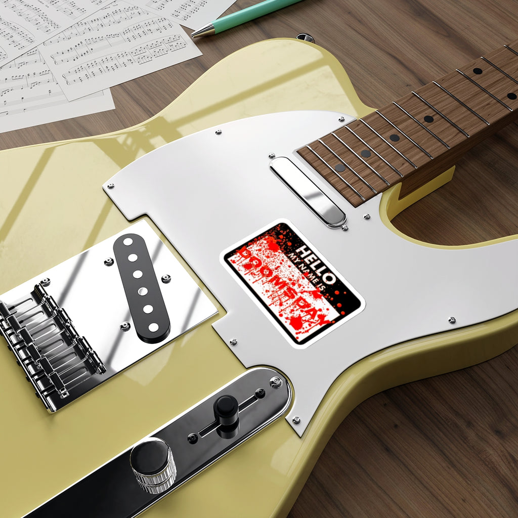 Hello My Name Is Doomsday Sticker | Doomsday Inc.