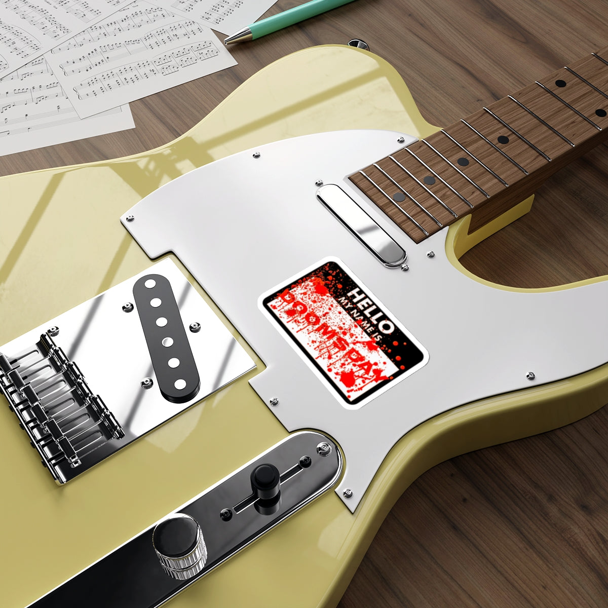 Hello My Name Is Doomsday Sticker | Doomsday Inc.