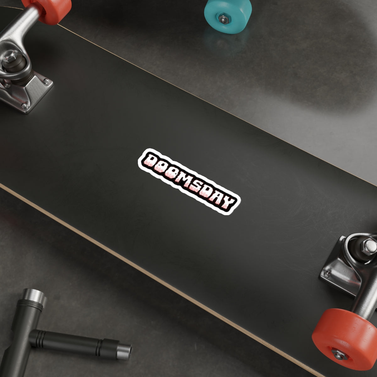 Doomsday Wordmark Sticker | Doomsday Inc.