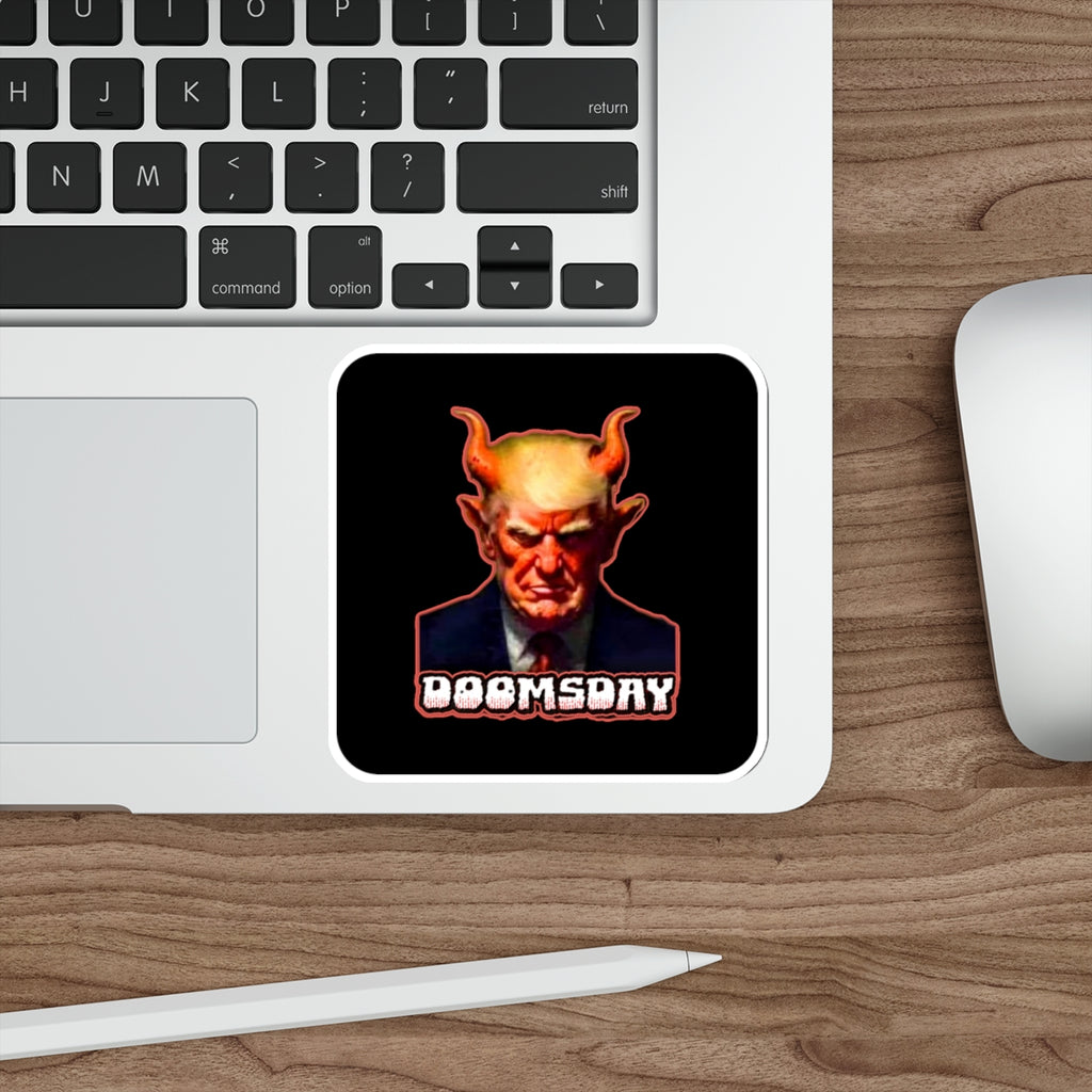 Devil Trump Sticker | Doomsday Inc.
