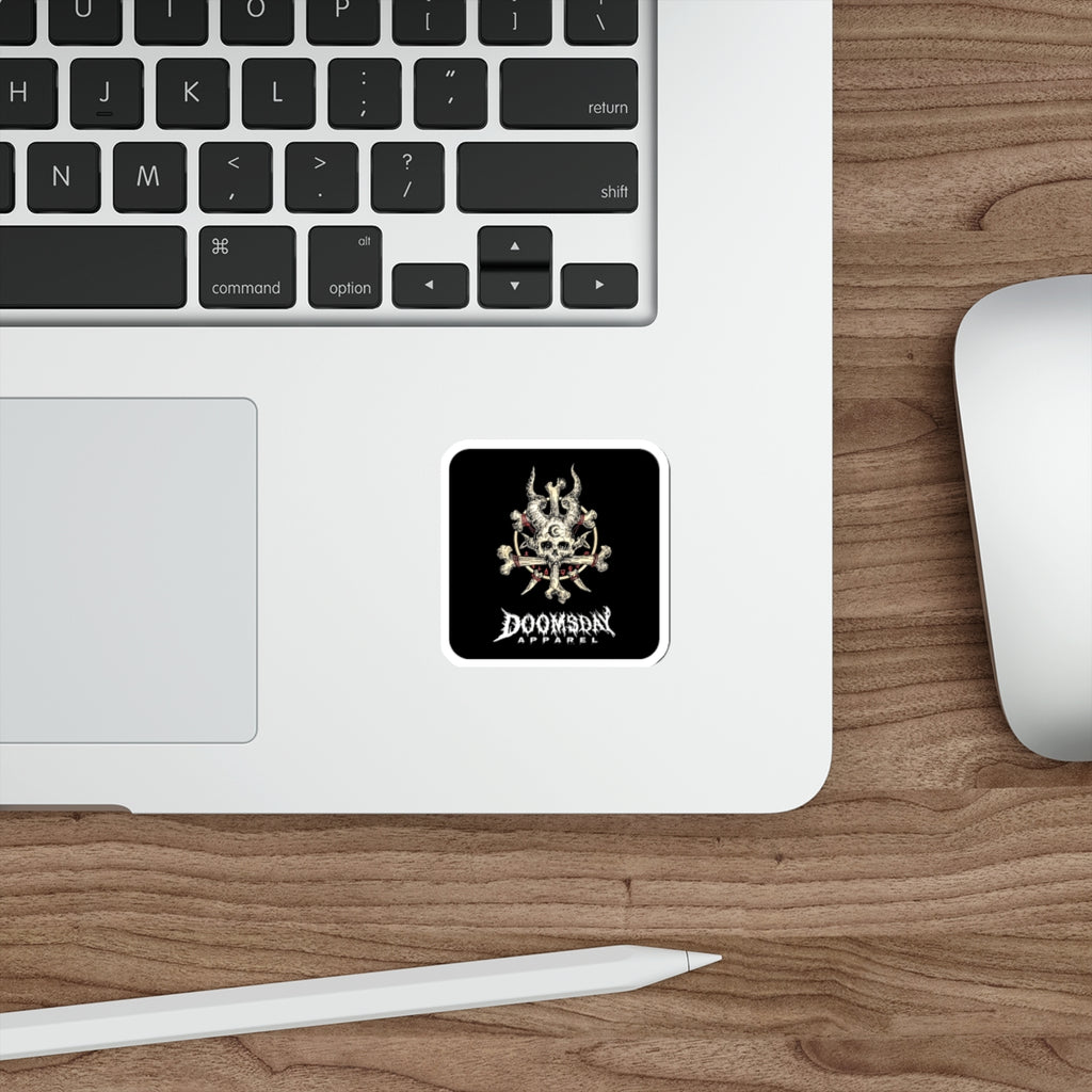 Bone Crown Sticker | Doomsday Inc.