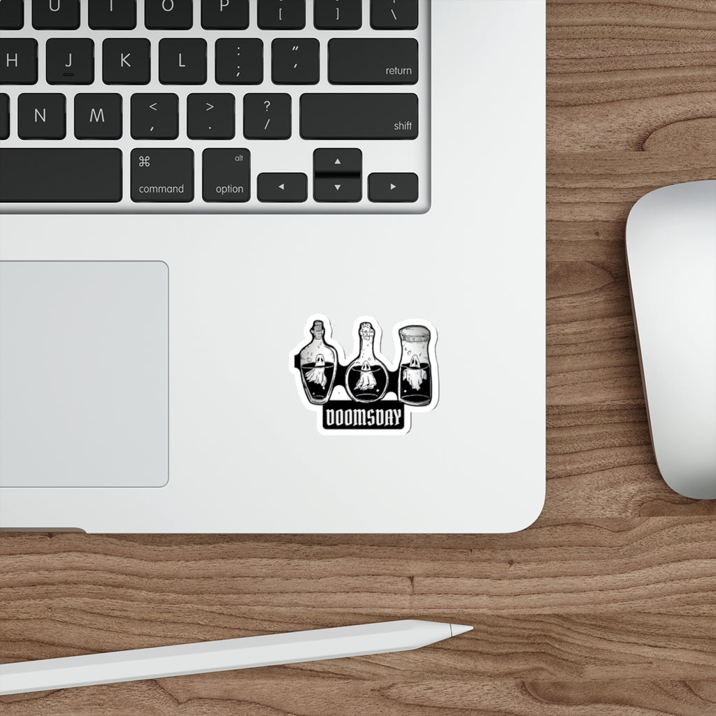 Bottled Spirits Sticker | Doomsday Inc.